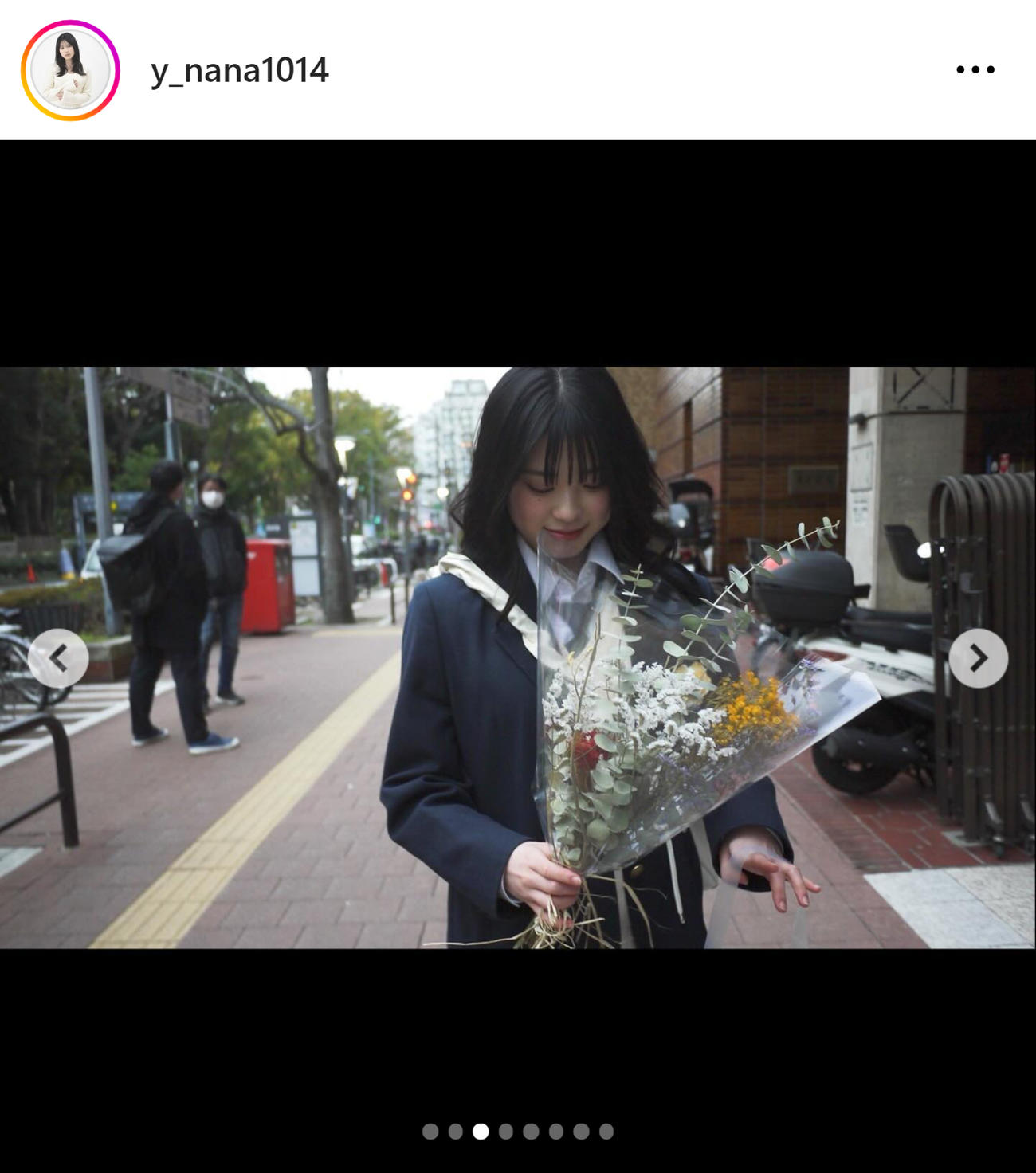 矢野ななかのインスタグラムから
