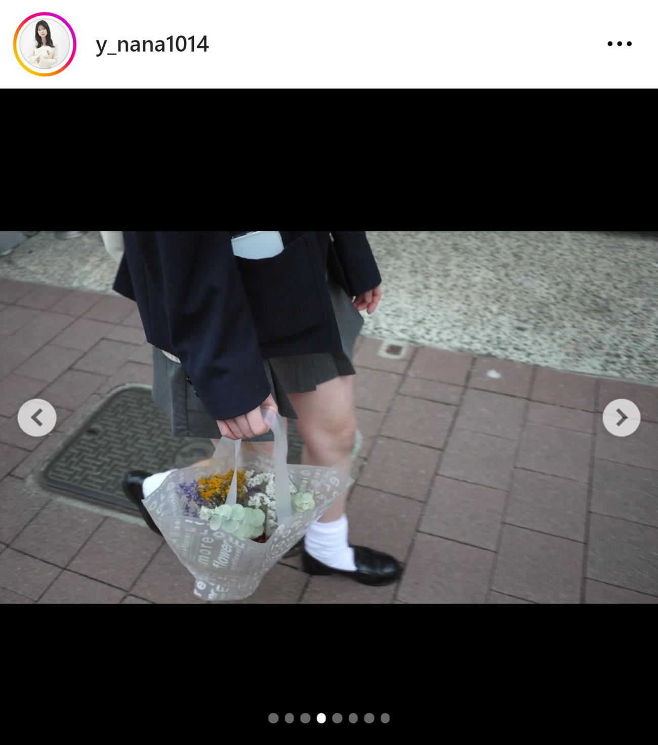 矢野ななかのインスタグラムから