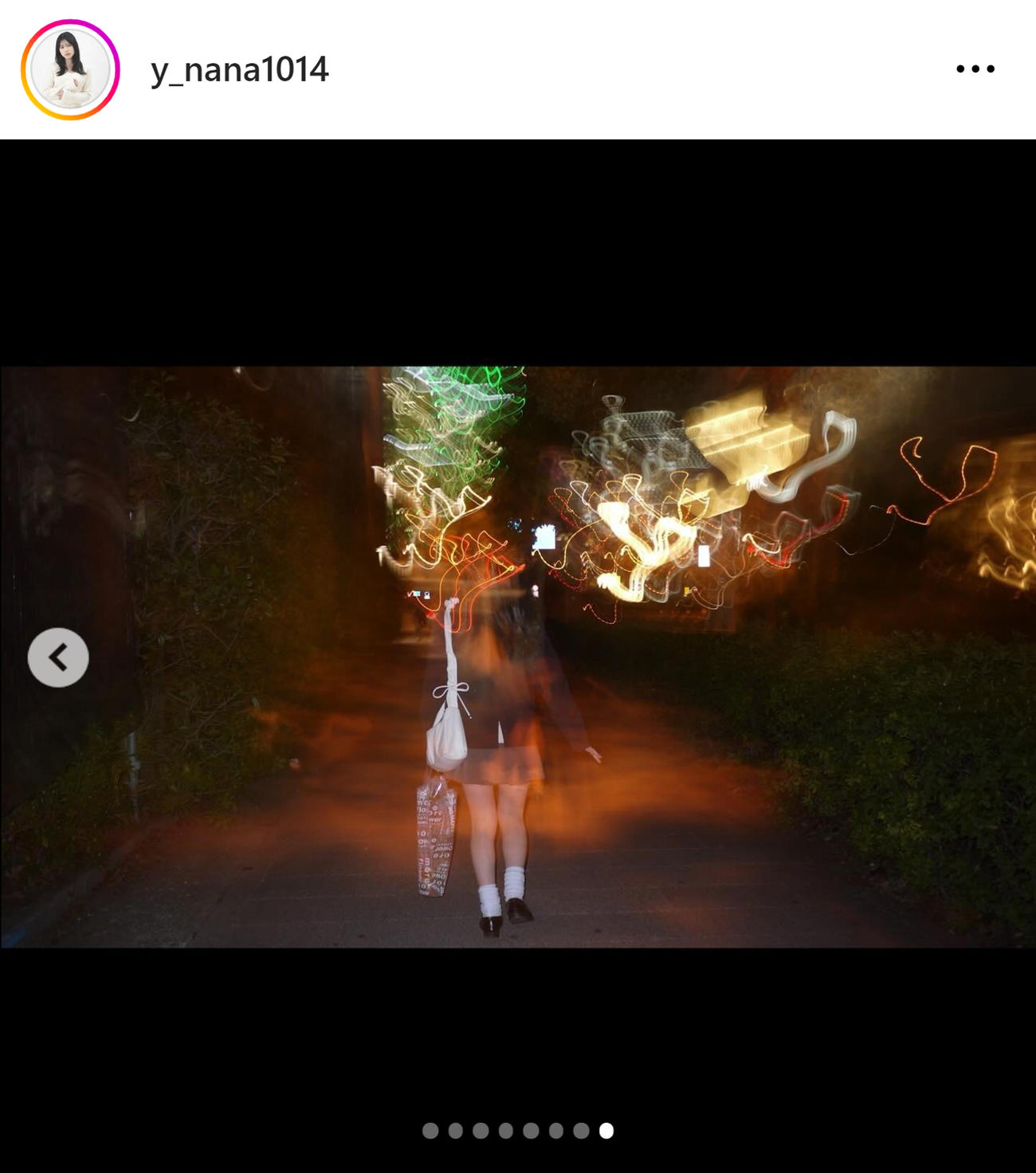 矢野ななかのインスタグラムから
