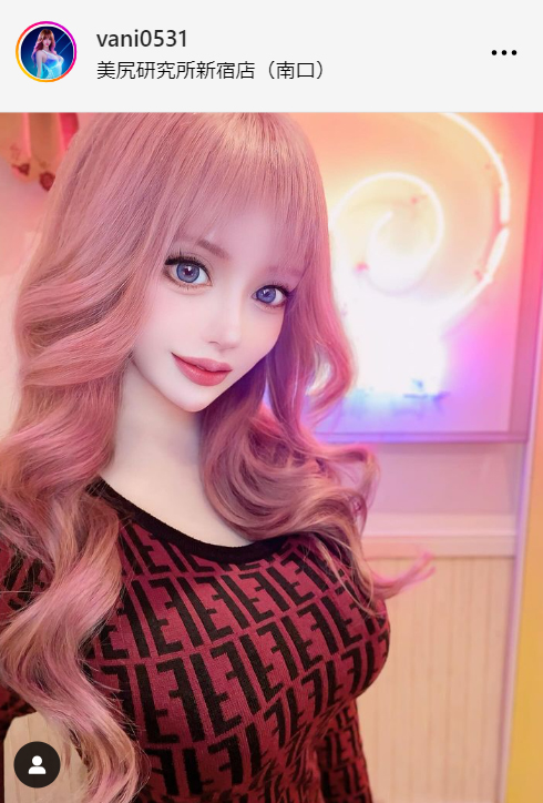 ヴァニラのインスタグラムから