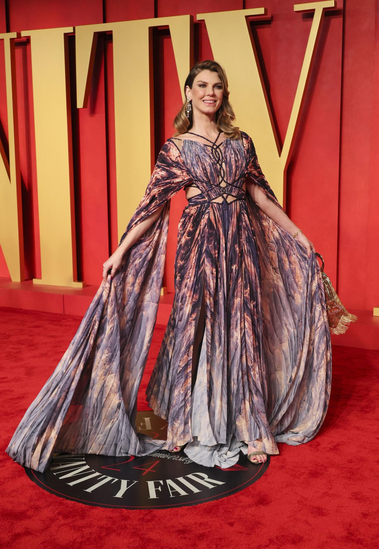 第96回アカデミー賞授賞式に出席したアンジェラ・リンドヴァル（ロイター）