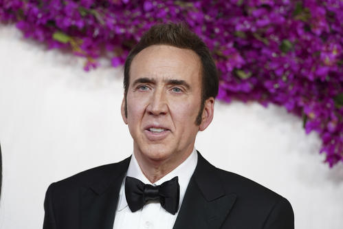 第96回アカデミー賞授賞式に出席したニコラス・ケイジ（AP）