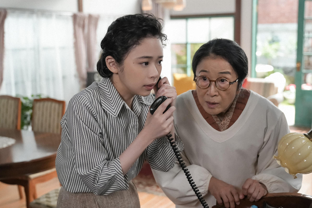 NHK連続テレビ小説「ブギウギ」の1場面（C）NHK