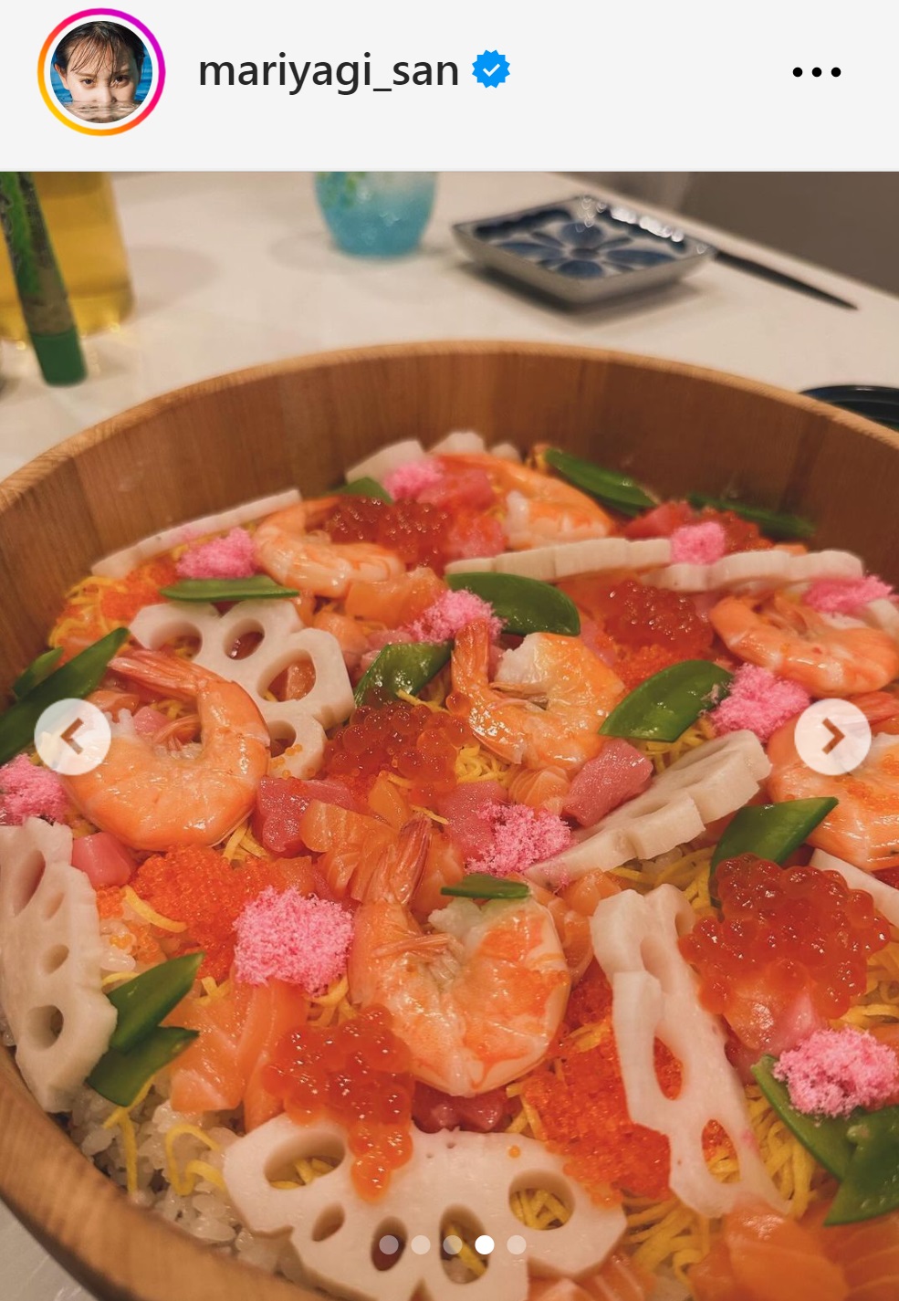 永尾まりやのインスタグラムから