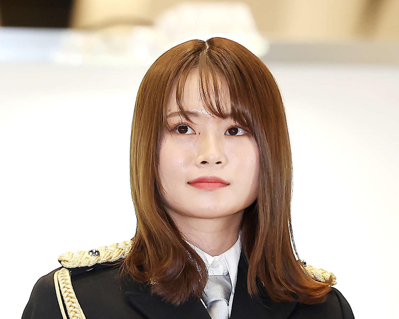 山崎怜奈（2023年12月撮影）