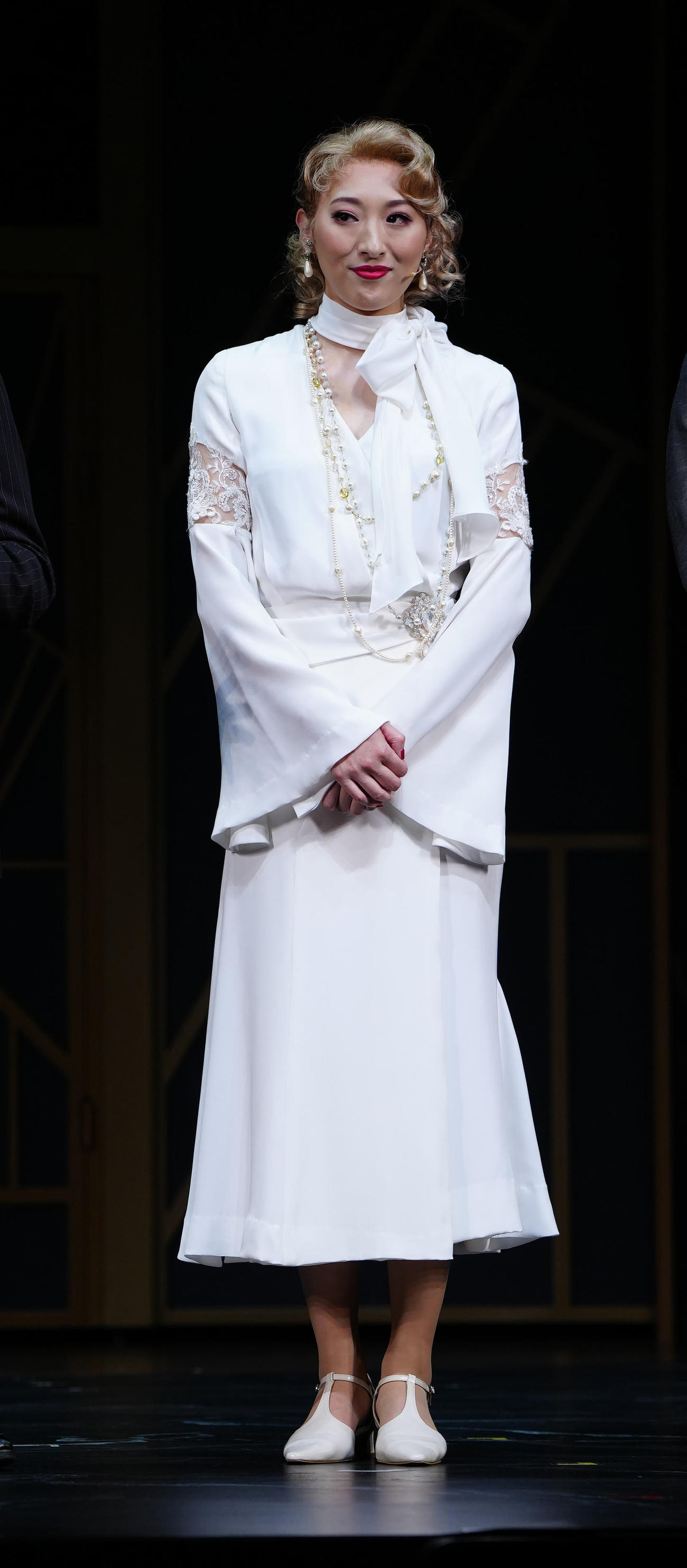 ミュージカル「20世紀号に乗って」の取材会に臨む珠城りょう（撮影・江口和貴）
