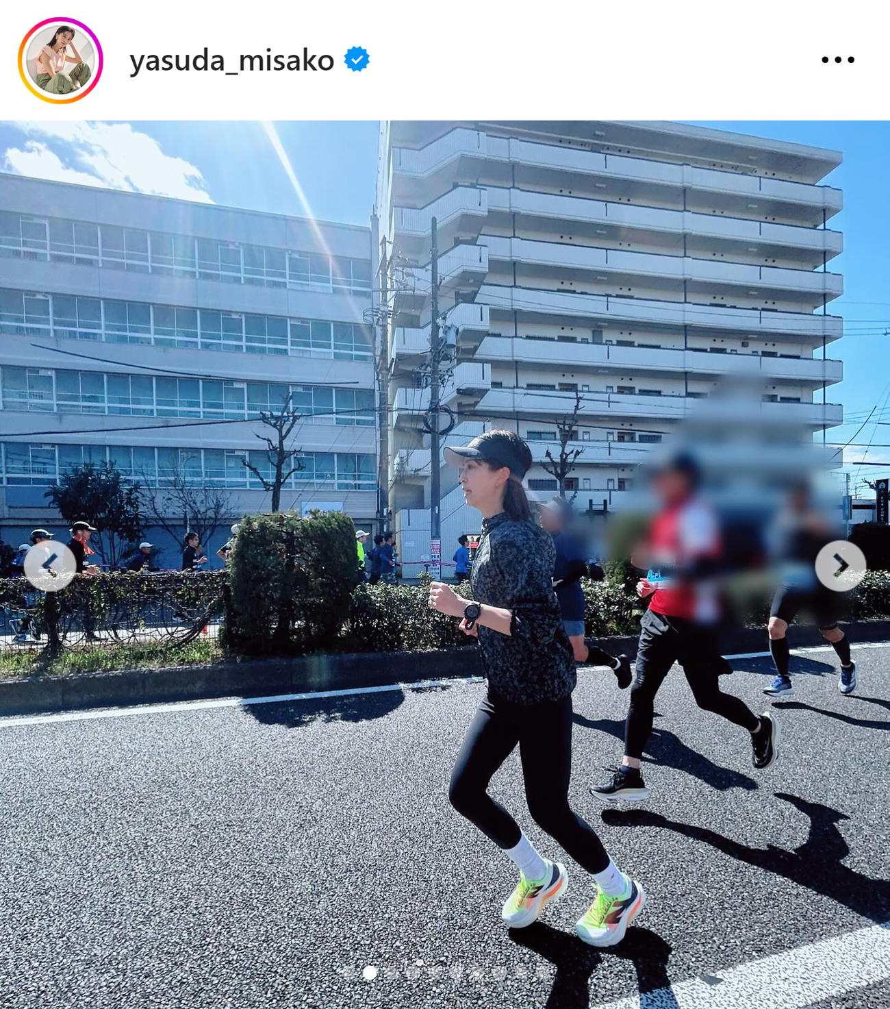 安田美沙子のインスタグラムから