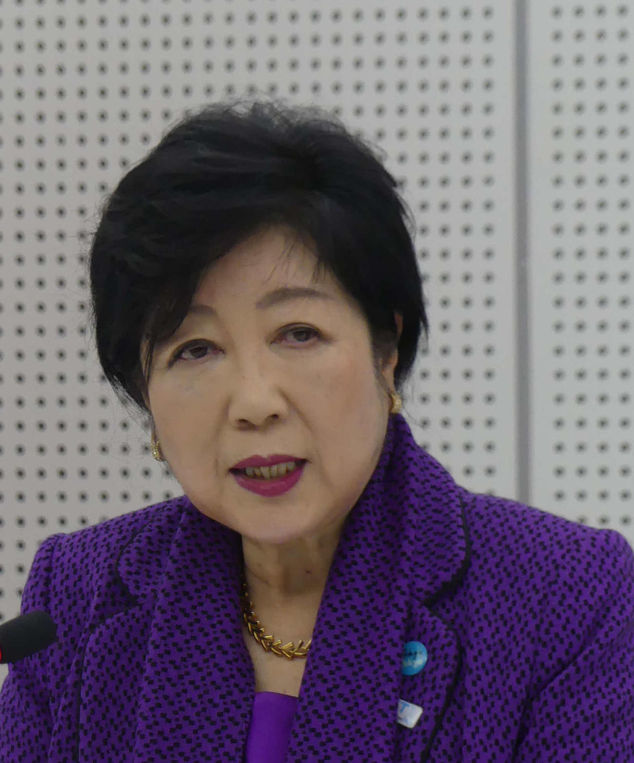 東京都の小池百合子知事（2024年1月撮影）