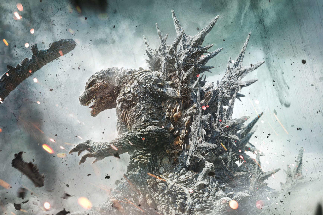 第96回アカデミー賞で視覚効果賞を受賞した「ゴジラ－1・0」（C）2023 TOHO CO．，　LTD．