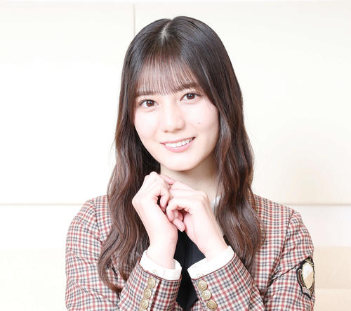 日向坂46デビュー5周年を迎え、熱い覚悟を語る小坂菜緒(撮影・宮地輝)