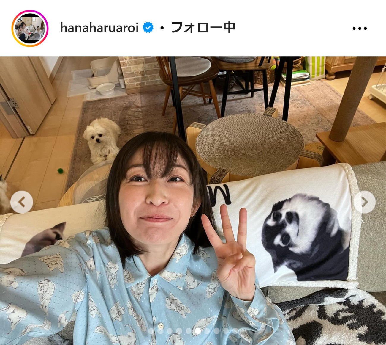 小野真弓のインスタグラムから
