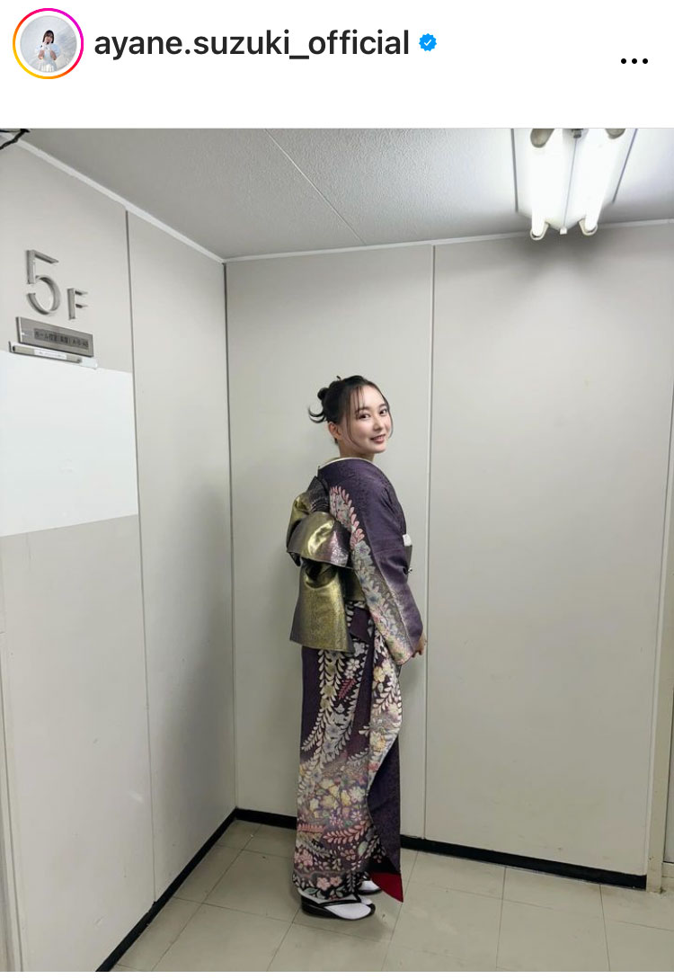 鈴木絢音のインスタグラムから