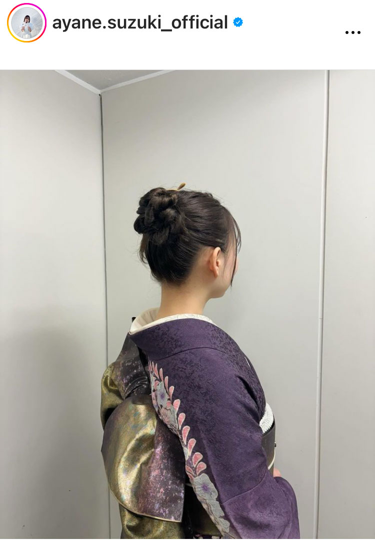 鈴木絢音のインスタグラムから