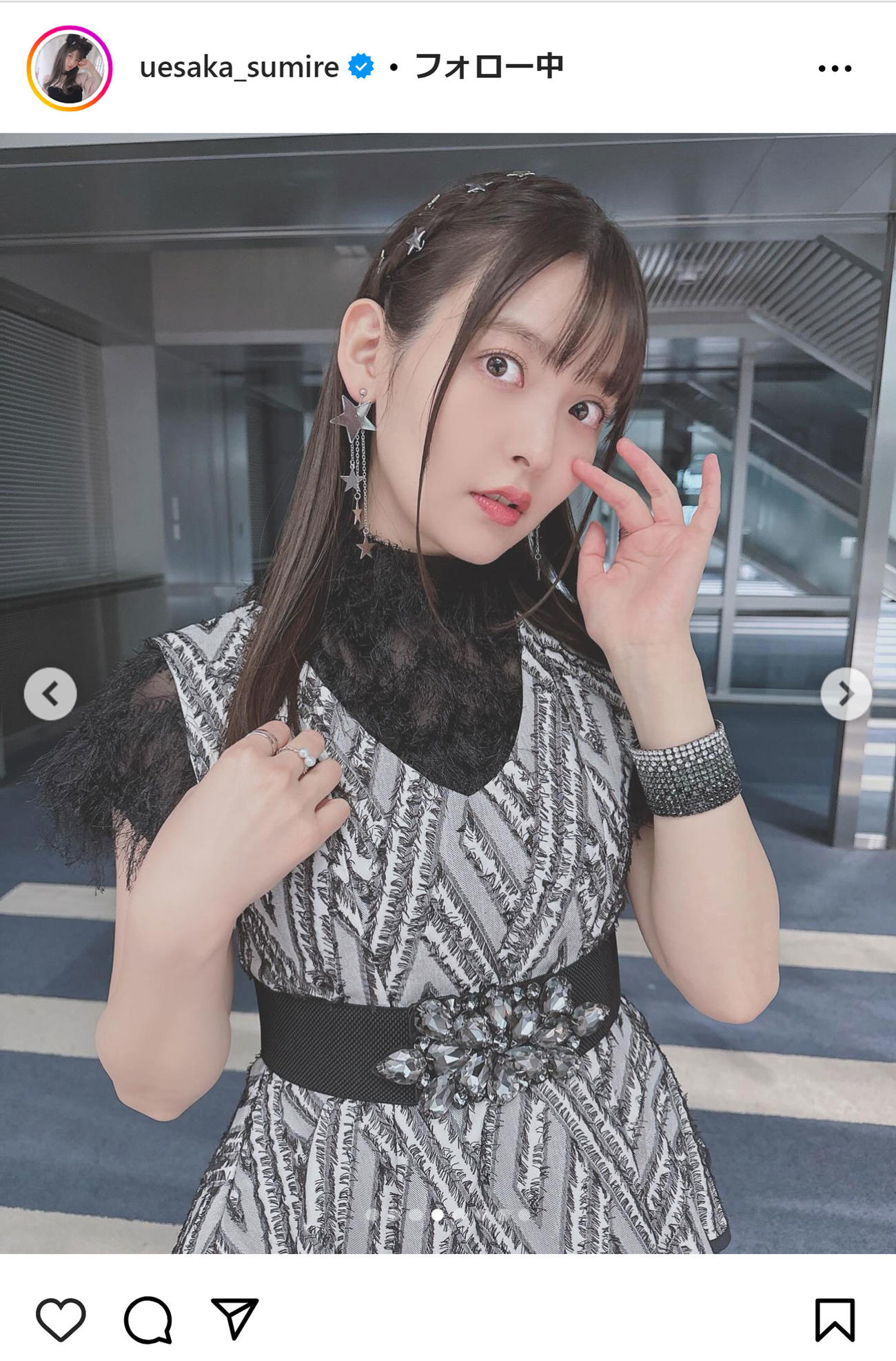 上坂すみれのインスタグラムから