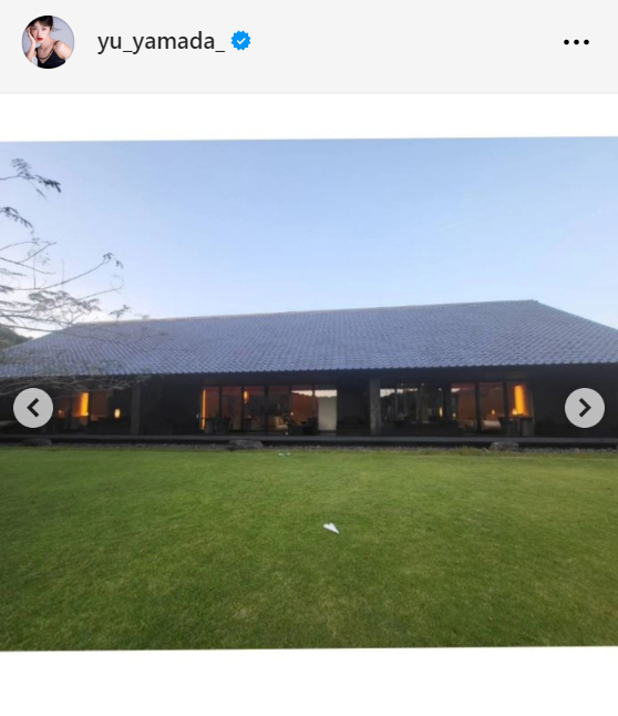 山田優のインスタグラムから