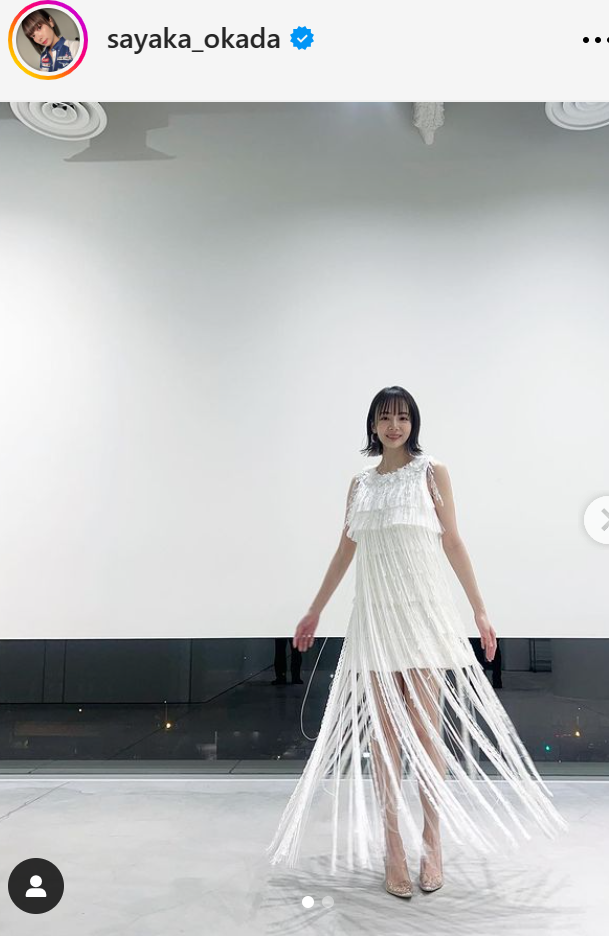 岡田紗佳のインスタグラムから