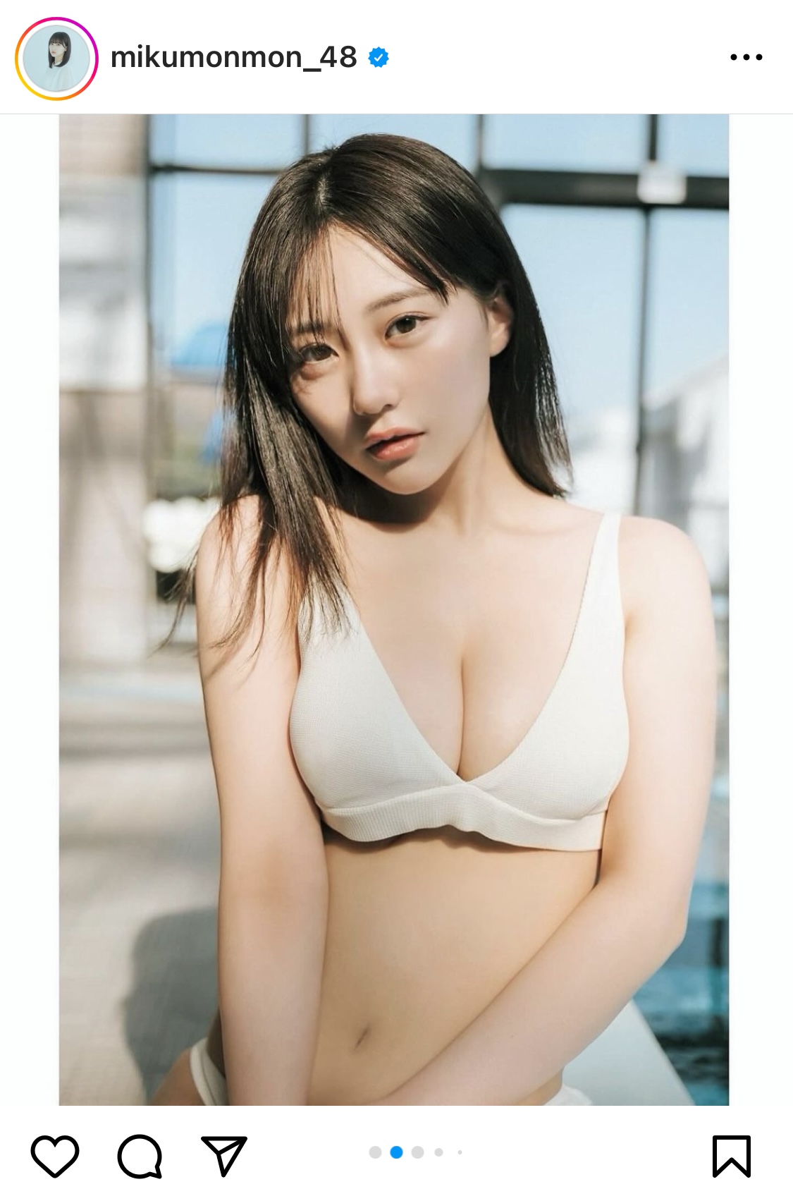 田中美久のインスタグラムから