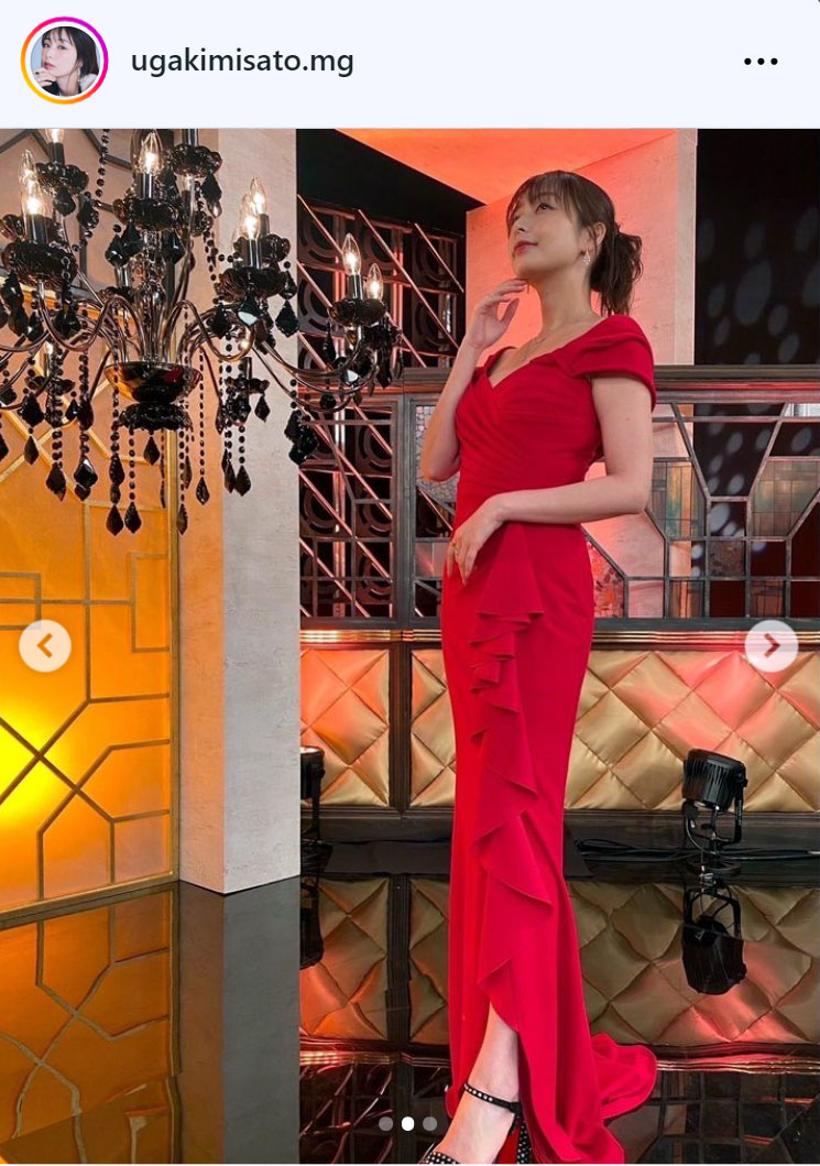 宇垣美里のインスタグラムから