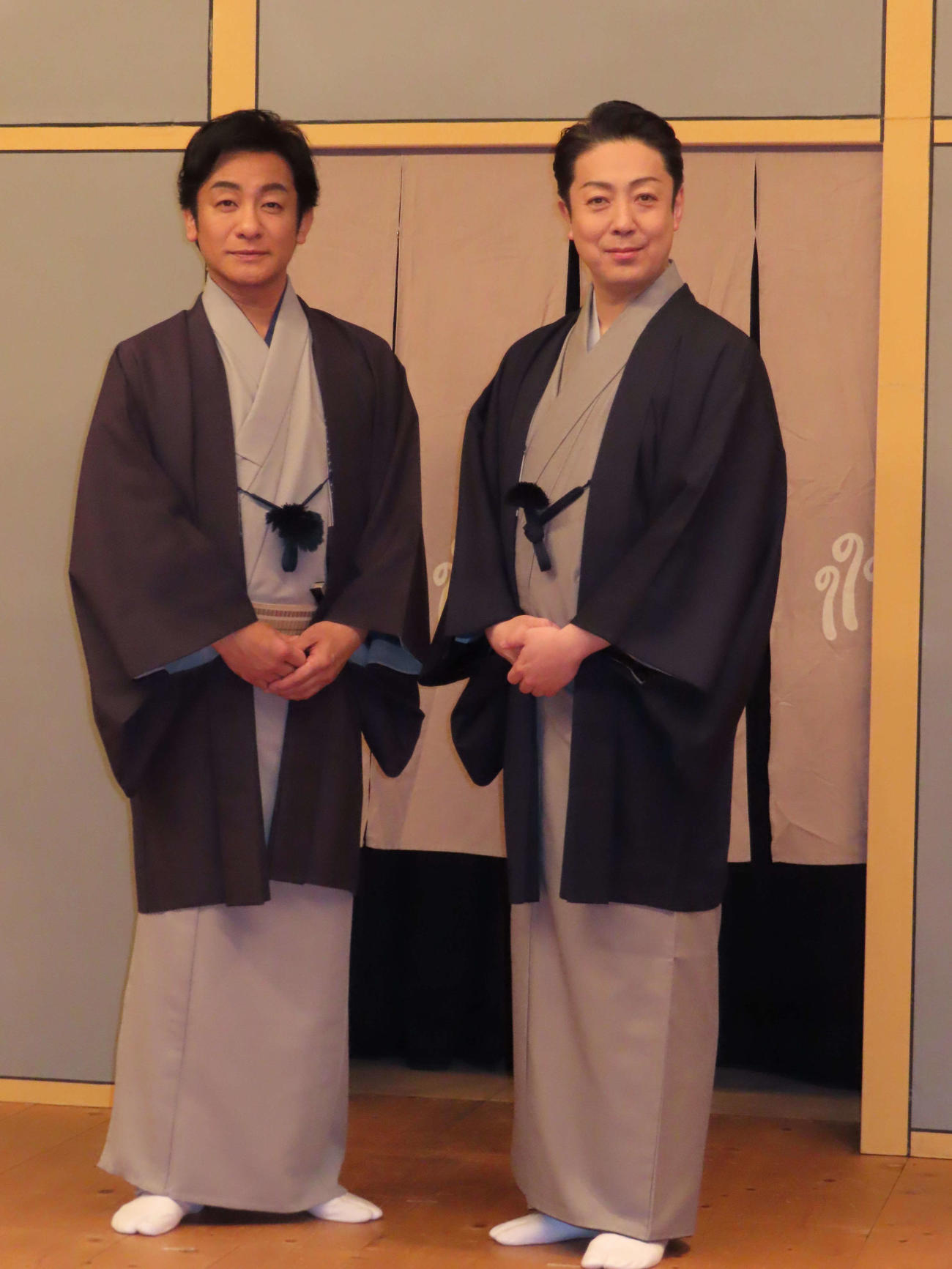 3～4月の2カ月連続で共演する片岡愛之助（左）、尾上菊之助