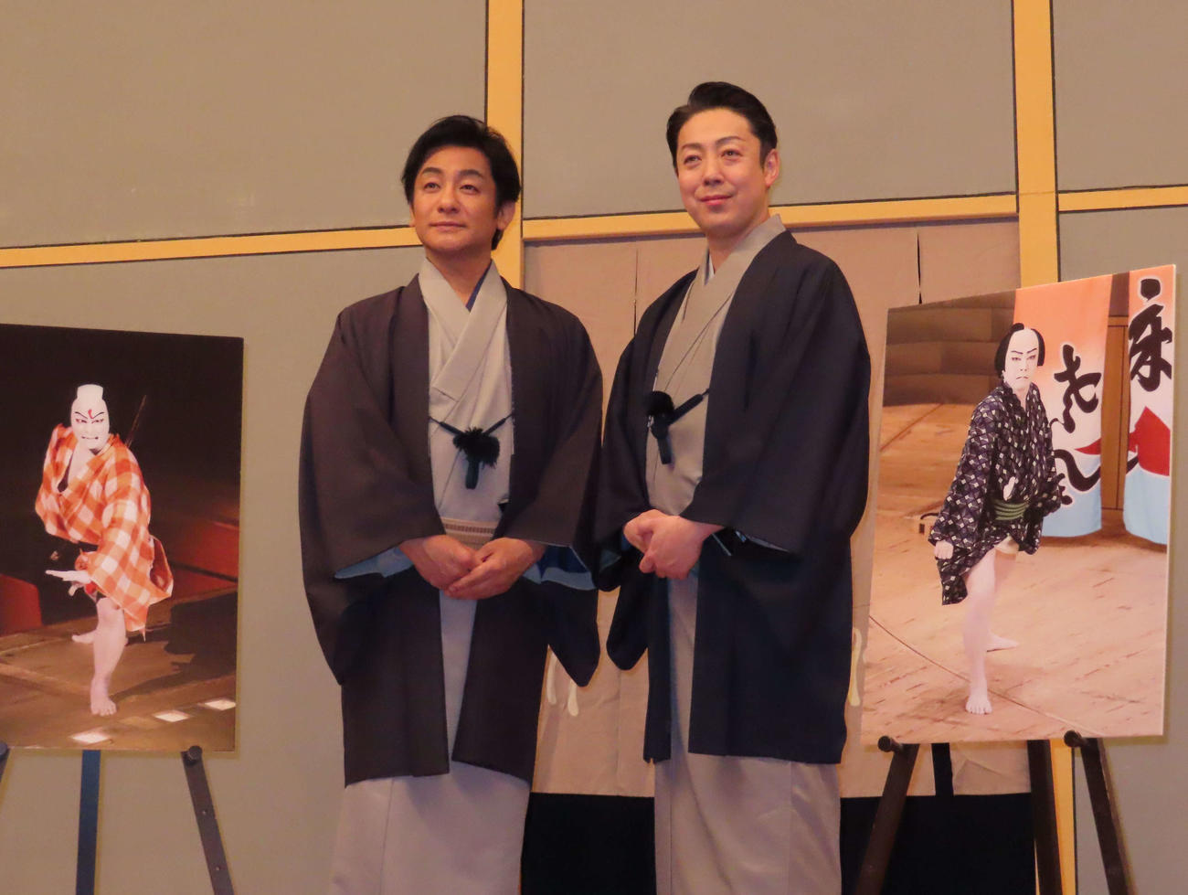 3～4月の2カ月連続で共演する片岡愛之助（左）、尾上菊之助