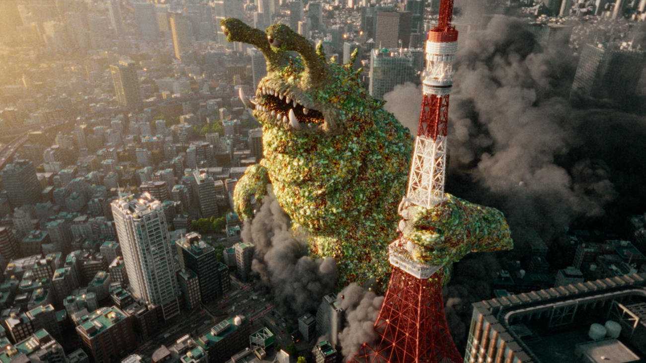 山崎貴監督がVFXを手がけた味の素ウェブ動画で東京を襲う「フードロスラ」