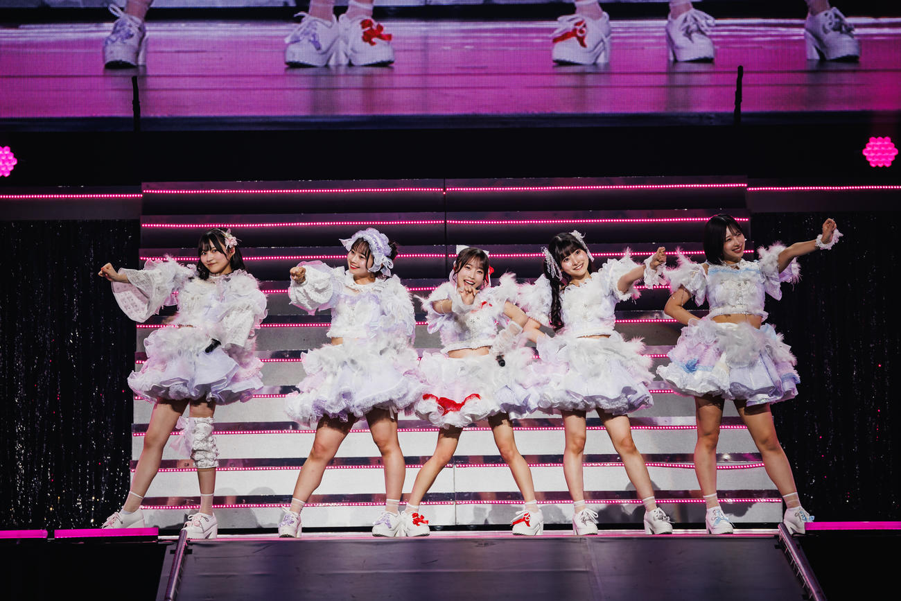 初の日本武道館公演を開催した＃ババババンビ