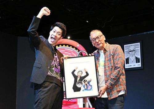 粗品「カイジに勝った !?俺。サイコロ、勝ったやん！」福本伸行氏から直筆イラスト贈られ歓喜