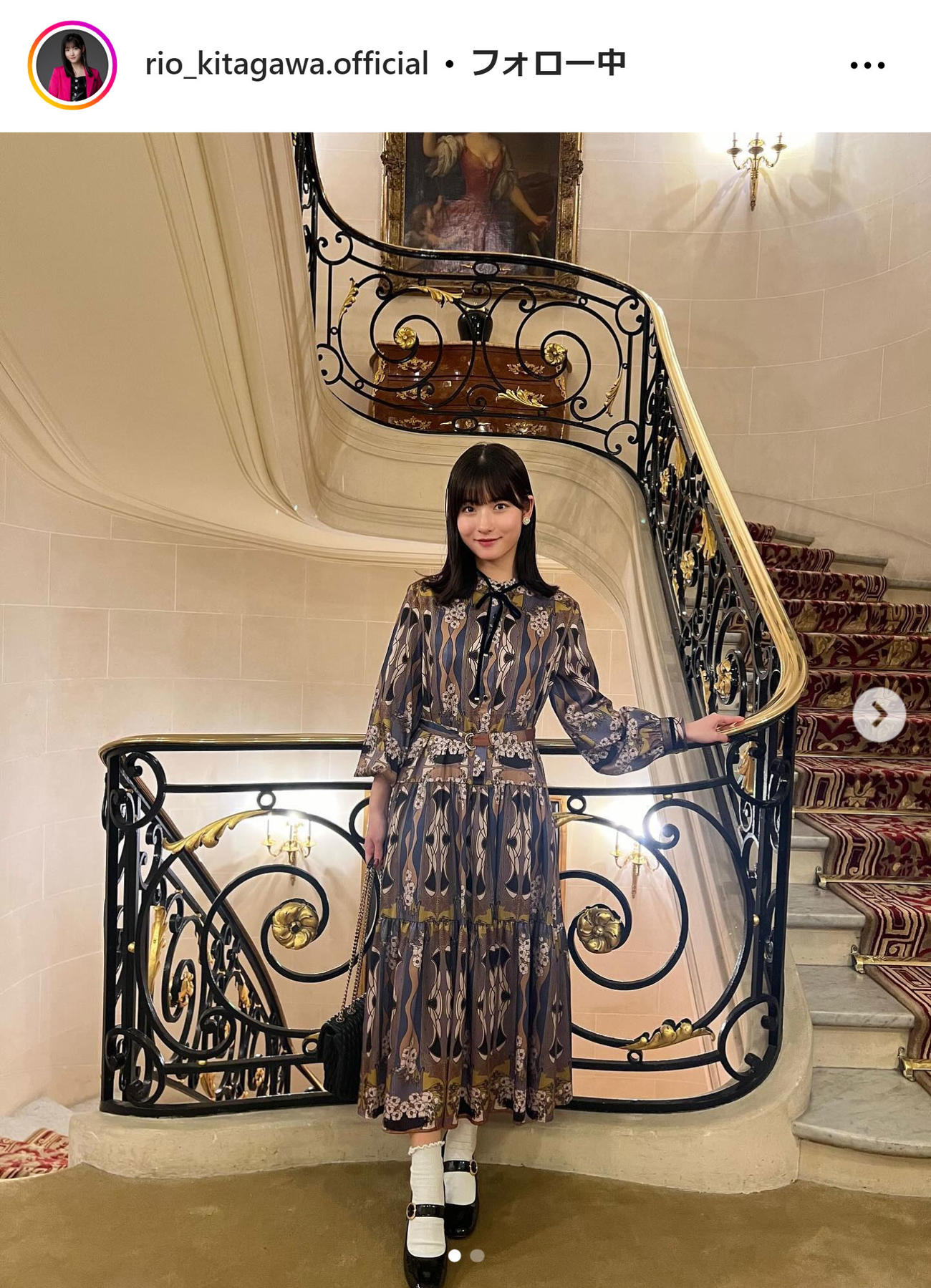 北川莉央のインスタグラムから