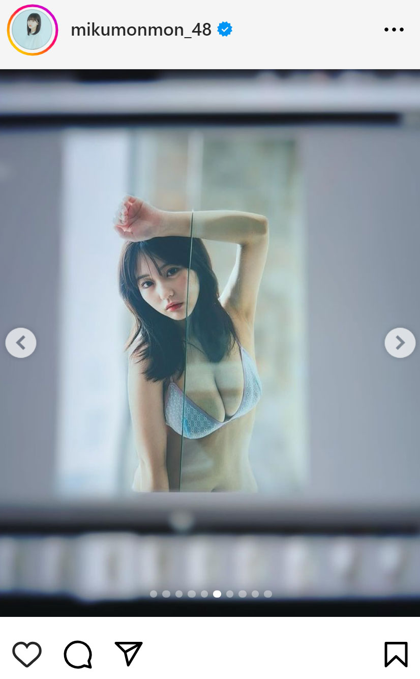 田中美久のインスタグラムから