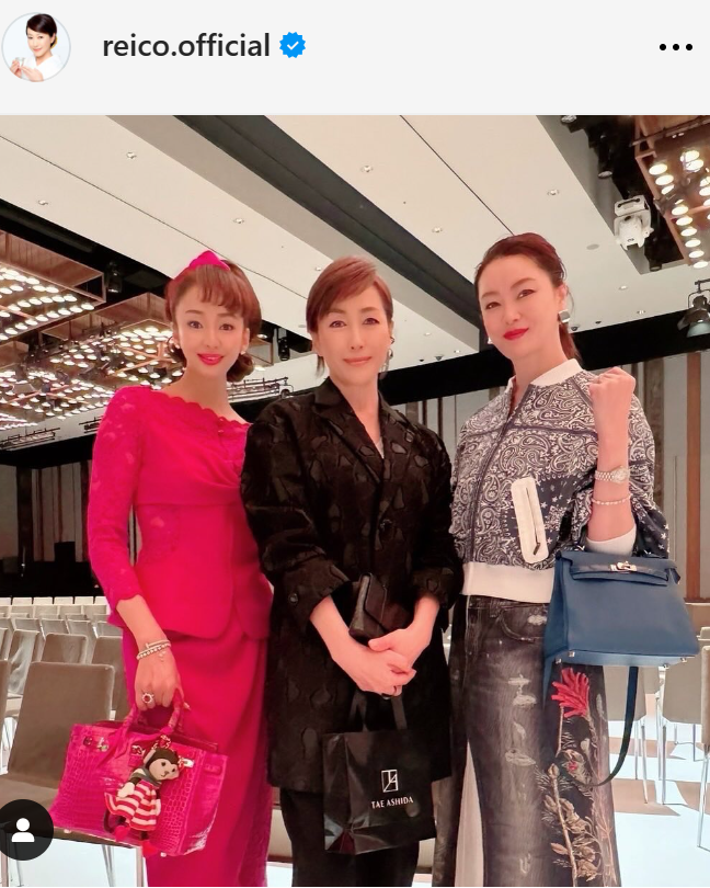 高島礼子のインスタグラムから