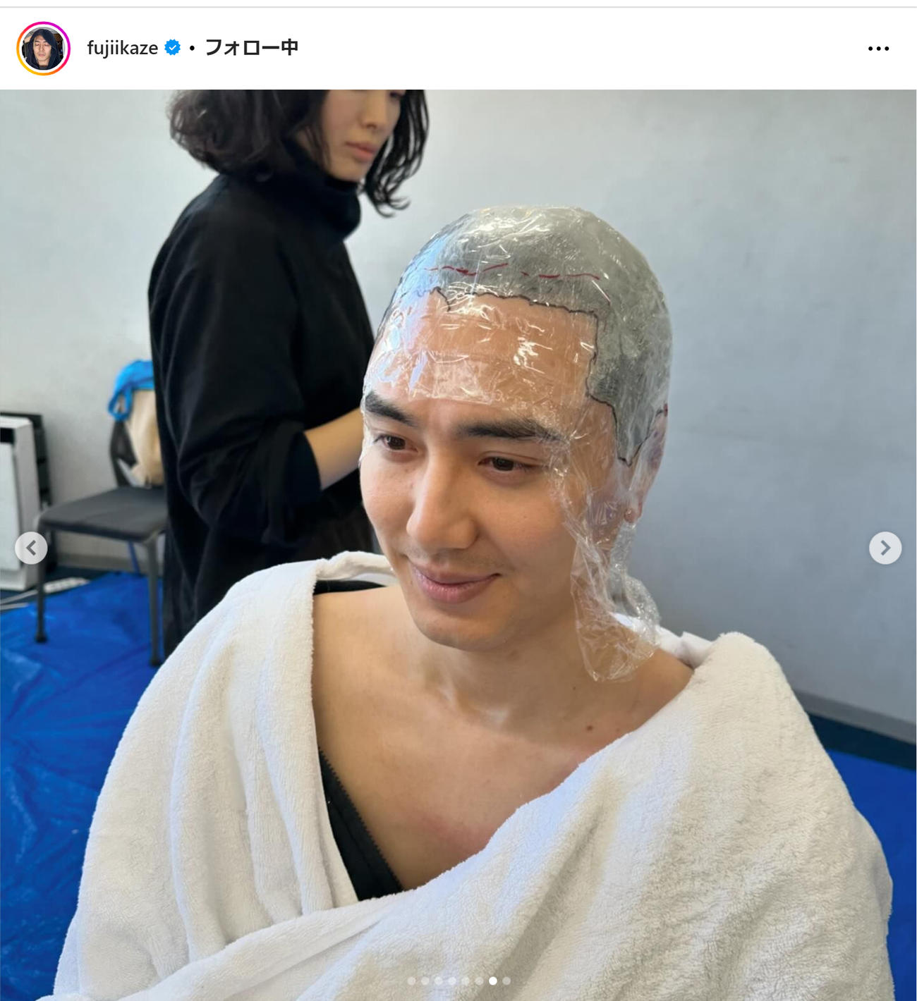 藤井風のインスタグラムから