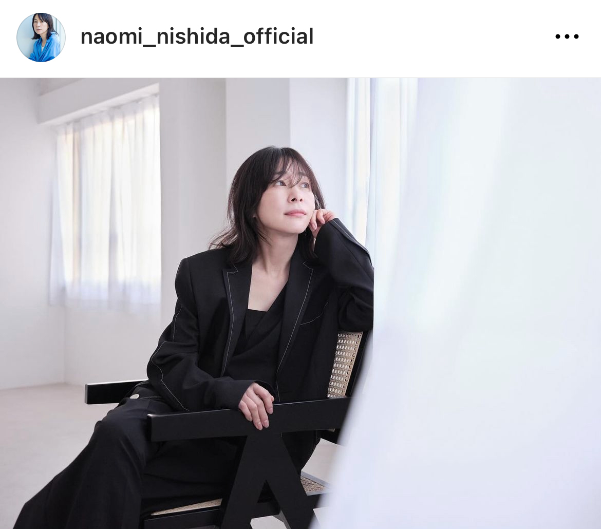 西田尚美のインスタグラムから