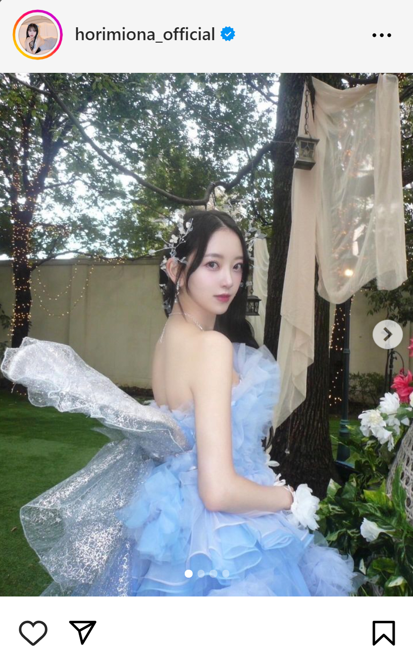 堀未央奈のインスタグラムから