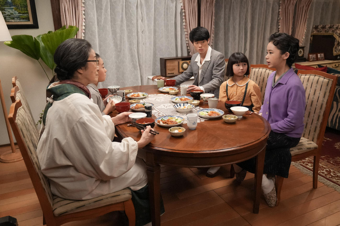NHK連続テレビ小説「ブギウギ」の1場面（C）NHK