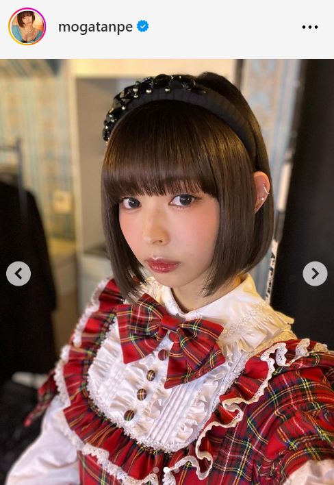 最上もがのインスタグラムから
