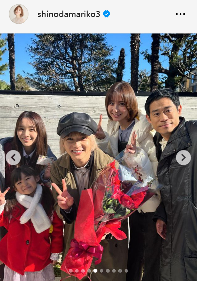 篠田麻里子のインスタグラムから