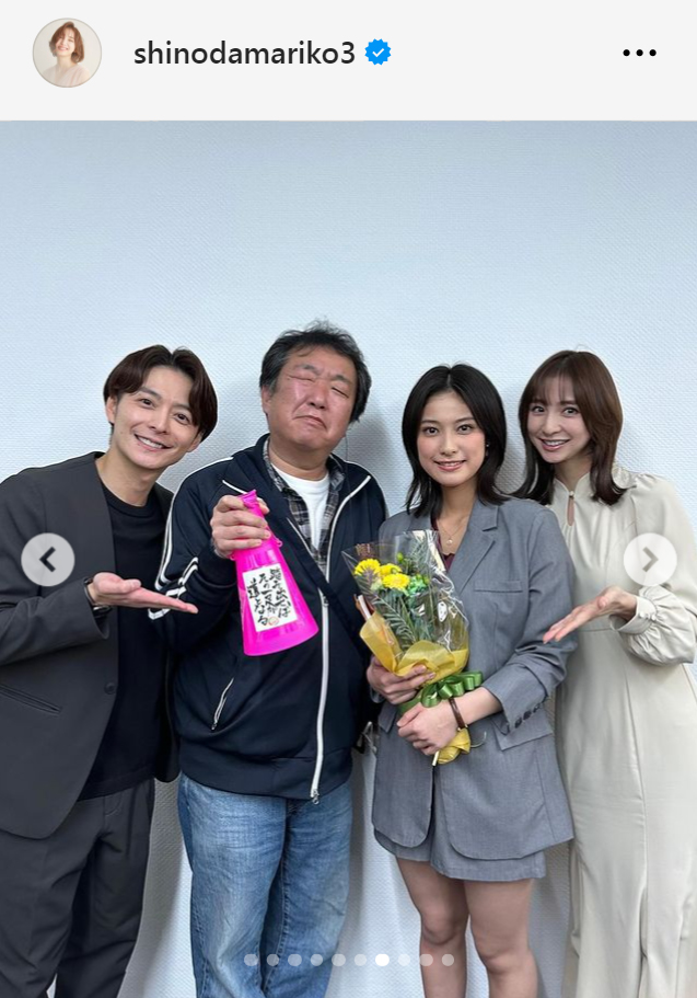篠田麻里子のインスタグラムから