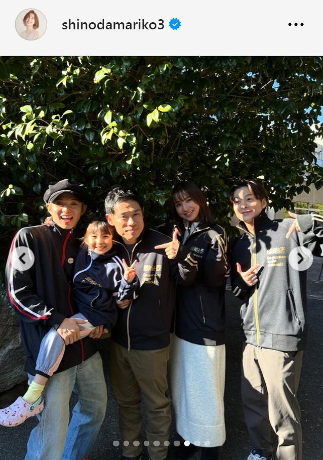 篠田麻里子のインスタグラムから