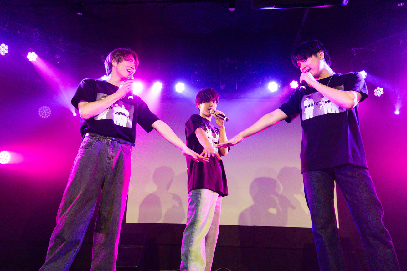 休止前ラストライブを開催した「MAG!C☆PRINCE」