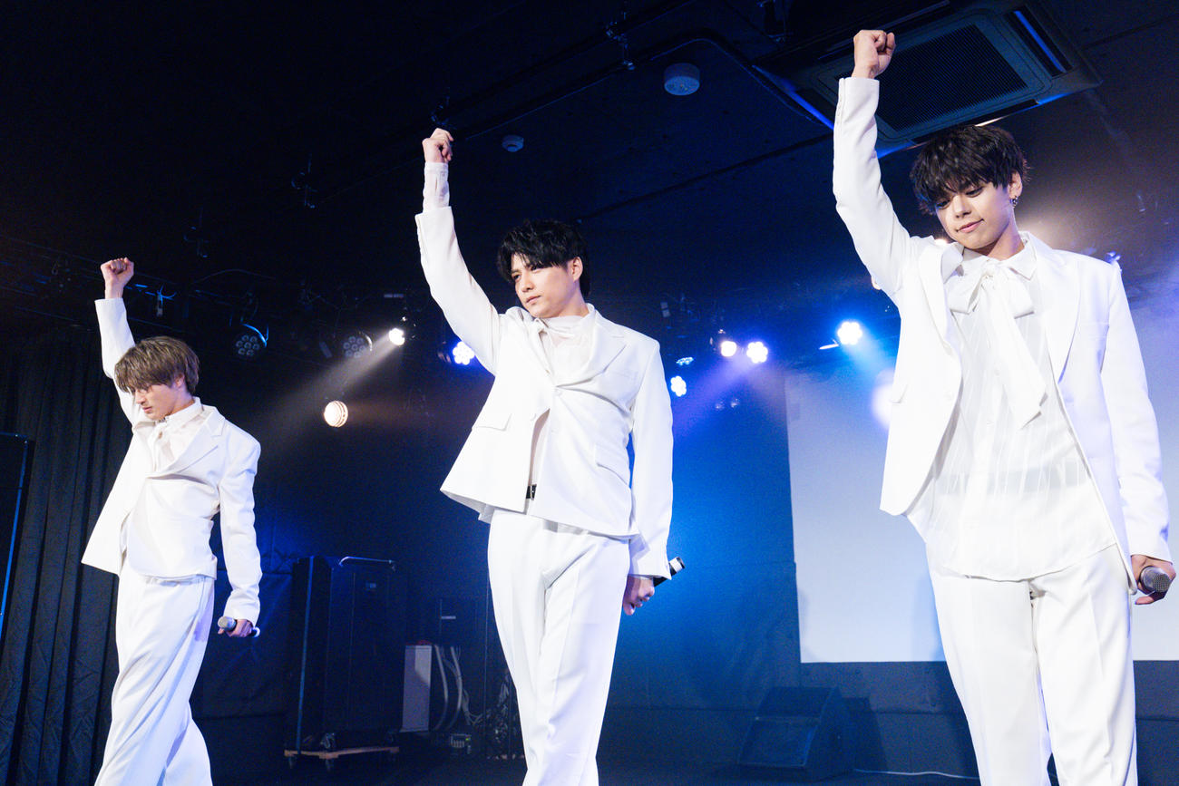 休止前ラストライブを開催した「MAG!C☆PRINCE」