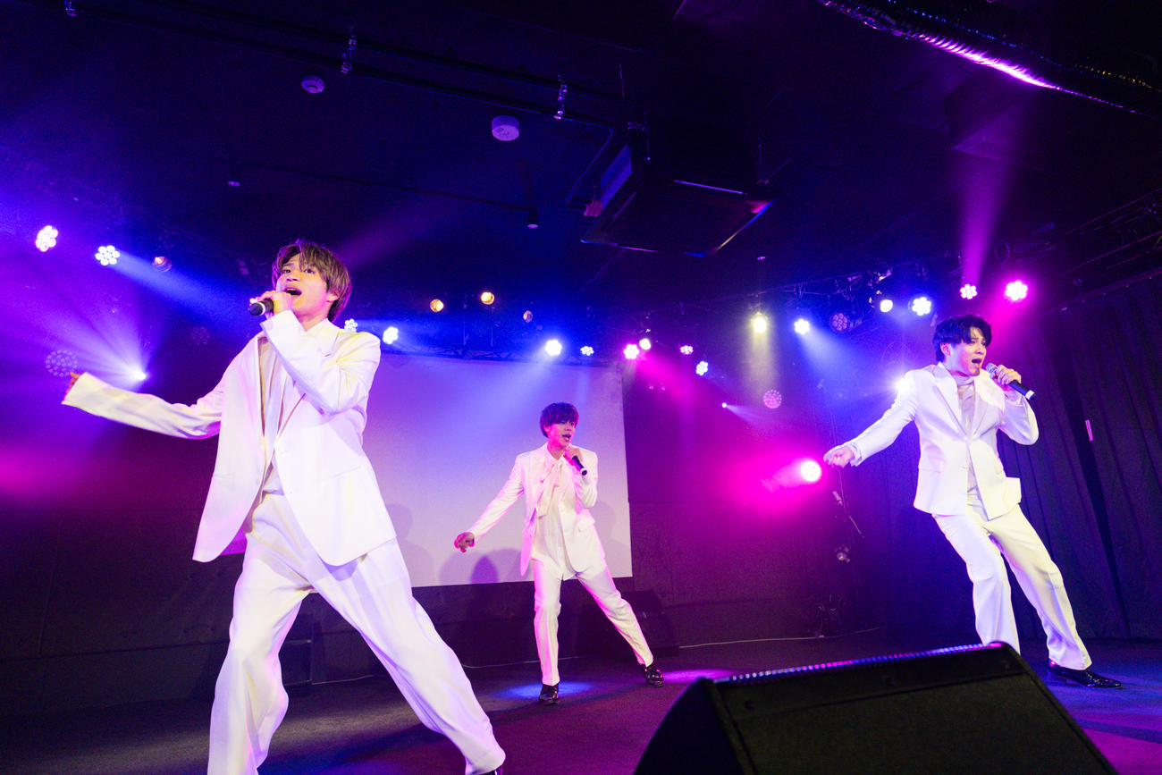休止前ラストライブを開催した「MAG!C☆PRINCE」