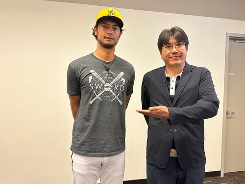 石橋貴明、ダルビッシュ直撃！　ABEMA「緊急渡米！石橋貴明のベースボールのおかげです。」