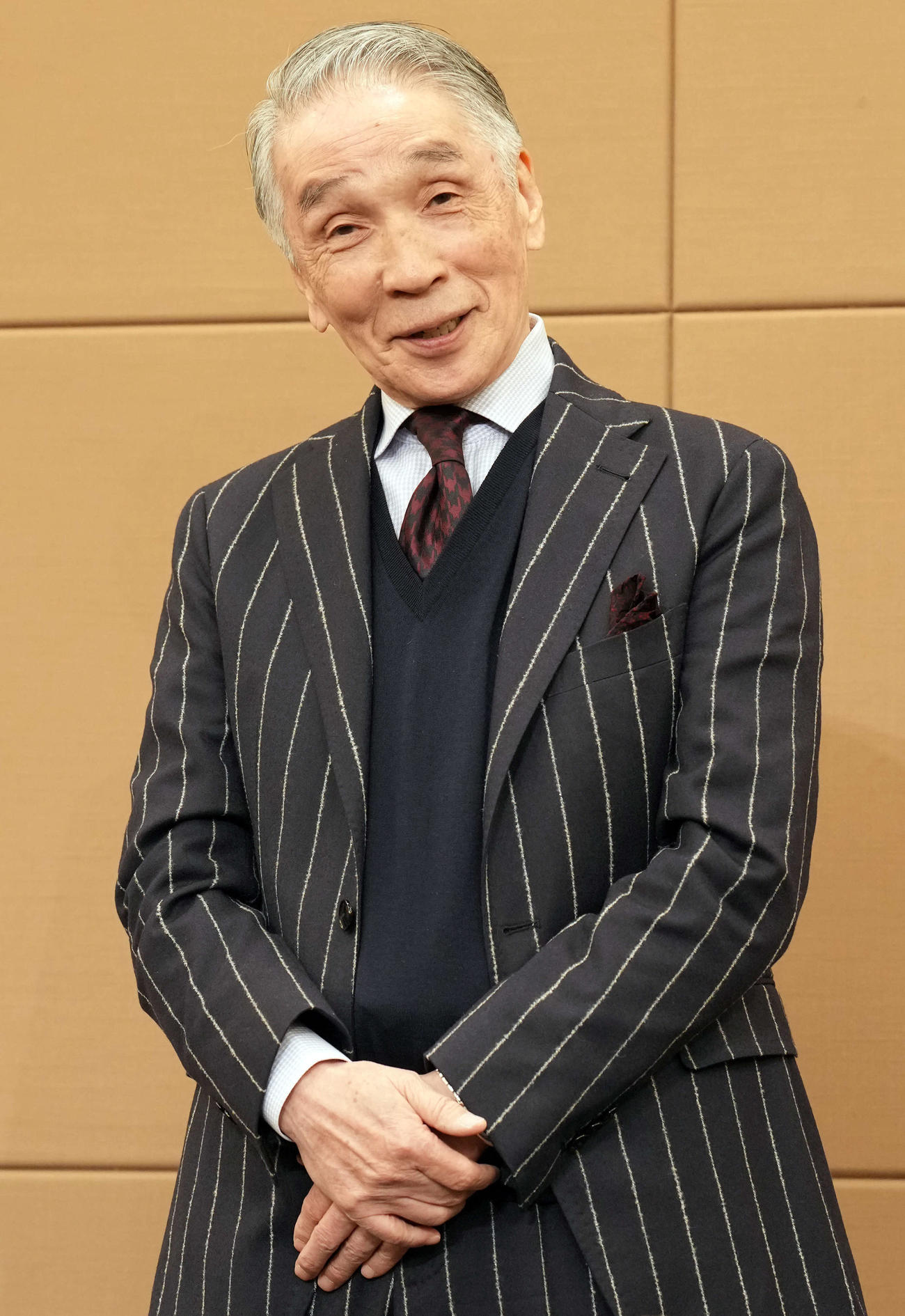 中村メイコさんとのエピソードを語る堺正章（撮影・たえ見朱実）