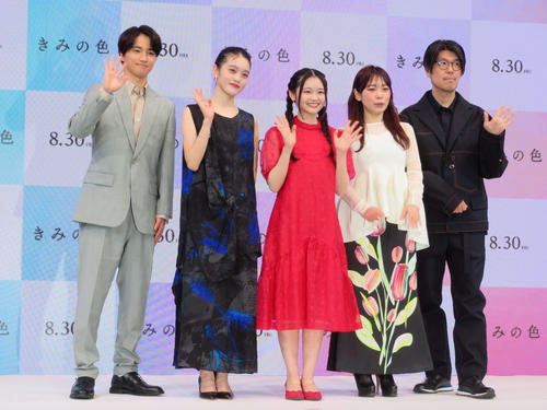 山田尚子監督最新作「きみの色」声優は鈴川紗由、高石あかり、木戸大聖…そして新垣結衣