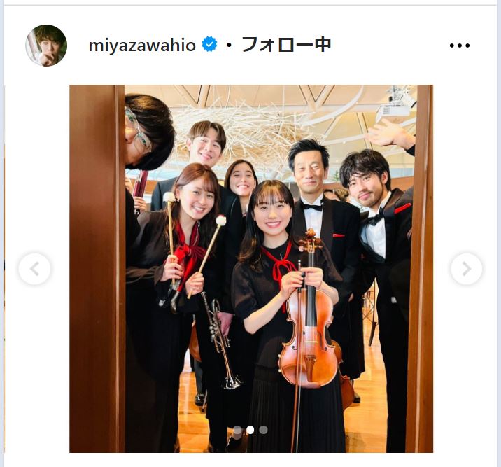 宮沢氷魚のインスタグラムから