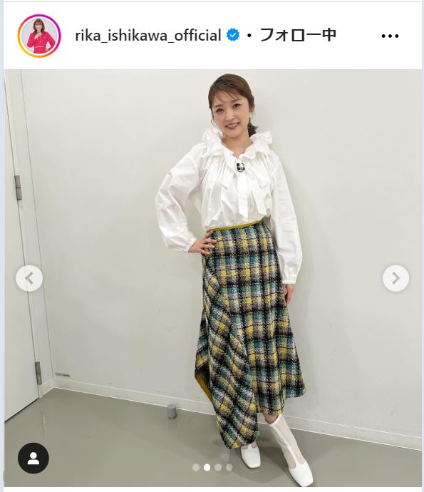 石川梨華のインスタグラムから