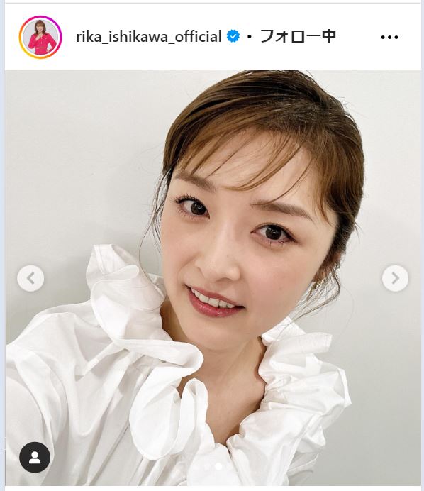 石川梨華のインスタグラムから