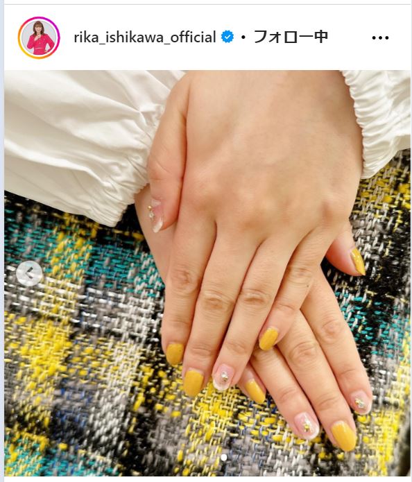 石川梨華のインスタグラムから