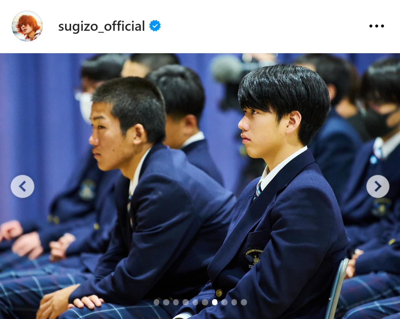 SUGIZOのインスタグラムから