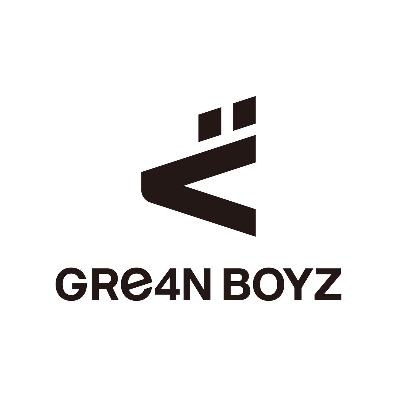GReeeeNから改名を発表したGRe4N BOYZのロゴ